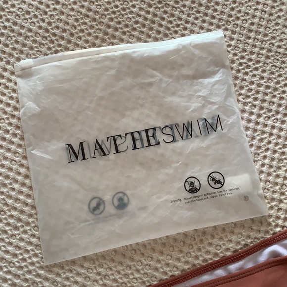 NWT side open Mauvy swimsuit - Picture 3 of 4